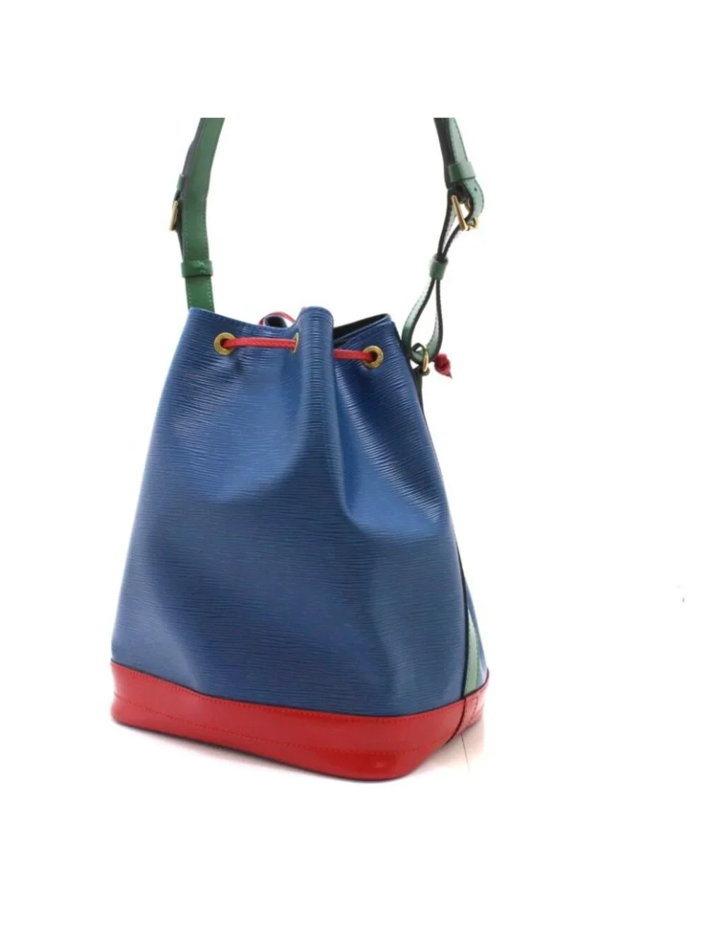 Louis Vuitton Noe Tote Bag Epi Leather Toledo Blue Red Green